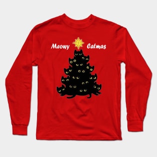 meowy catmas Long Sleeve T-Shirt